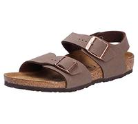 Birkenstock New York Birko Flor, Jungen Sandalen, Braun (Mocca), 25 EU