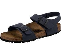 Birkenstock New York Knöchelriemchen Sandalen, Blau (Navy Navy), 35 EU