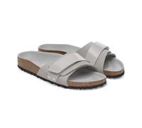 Birkenstock, OITA NUBUCK LEATHER, Sandalen Mode Mode, Stone Coin, 40 EU Stretta