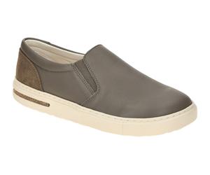 Birkenstock Oswego Slipper Schuhe grau 1028069 - Größe 41