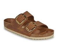 Birkenstock Damen Sandale Arizona Big Buckle geöltes Nubukleder schmal Braun 37