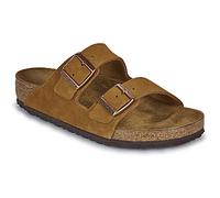 Birkenstock - Arizona Suede Leather Sandalen Herren mink