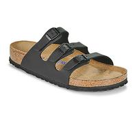 Birkenstock Classic Florida Birko-Flor Softfootbed 53011, Pantoletten, Schwarz (Schwarz 49), 38 EU (5 UK)