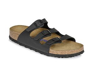 BIRKENSTOCK Pantoffeln Florida Soft Footbed in Schwarz 39