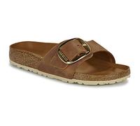Birkenstock Madrid Big Buckle Pantolette - Damen - cognac in Größe 36