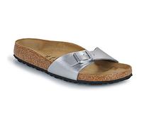 BIRKENSTOCK Pantoffeln Madrid in Silbern 37
