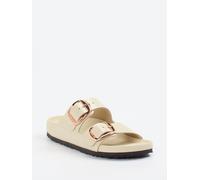 Birkenstock Pantolette Arizona Big Buckle in weiß in Größe: 41 für Damen Weite: S