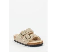 Birkenstock Pantolette Arizona Shearling in braun in Größe: 37 für Damen Weite: S