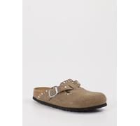 Birkenstock Pantolette Boston Rivet in braun in Größe: 38 für Damen Weite: S