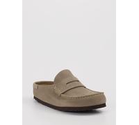 Birkenstock Pantolette Naples Wrapped in braun in Größe: 41 für Damen Weite: S