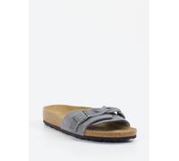 Birkenstock Pantolette Oita Braided in grau in Größe: 36 für Damen Weite: S