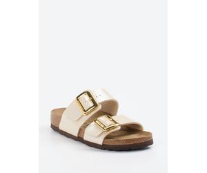 Birkenstock Pantolette Sydney Cushion Buckle in weiß in Größe: 40 für Damen Weite: S