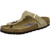BIRKENSTOCK Pantoletten 1018999 Gizeh Soft Footbed taupe normal 36 EU