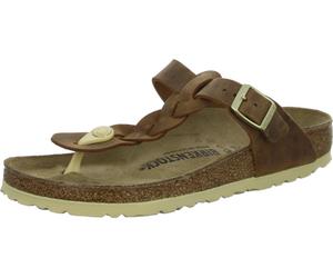 BIRKENSTOCK Pantoletten 1021355 Gizeh Braided cognac normal 36 EU