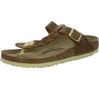 Gizeh Braided Fettleder Zehentrenner normal Birkenstock cognac 41 (Artikelnummer: 5R676/00X41)
