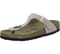 BIRKENSTOCK Pantoletten 1026518 Gizeh Nubuck Leather Soft Pink normal 43 EU