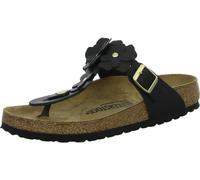 BIRKENSTOCK Pantoletten 1026693 Gizeh Flower Embellishment schwarz normal 42 EU
