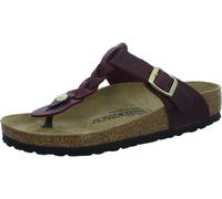 BIRKENSTOCK | Gizeh Braided | Zinfandel | Leder | Weite: Normal | 1027923 | Damen Zehensteg Sandale (Zinfandel, EU Schuhgrößensystem, Erwachsene, Numerisch, M, 39)