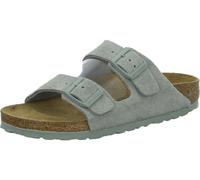 Birkenstock Arizona Suede Leather Sandalen pure sage Damen Gr. 38