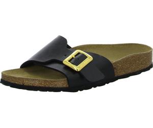 BIRKENSTOCK Pantoletten 1029481 Catalina Cushion Buckle Graceful Licorice schmal 36 EU