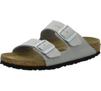 BIRKENSTOCK Pantoletten 1030127 Arizona shiny glitter silver schmal 38 EU