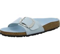 BIRKENSTOCK Pantoletten 1030364 Madrid Big Buckle baby blue high shine schmal 41 EU