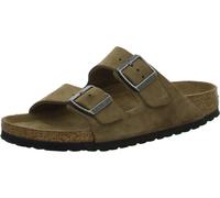 Birkenstock Arizona Pantolette braun dark-tea SCHMAL Weichbettung 1030865 - Größe 41