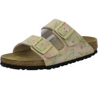 BIRKENSTOCK Pantoletten 1031736 Arizona sandcastle flower print schmal 37 EU