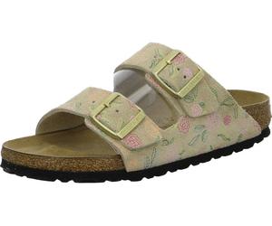 BIRKENSTOCK Pantoletten 1031736 Arizona sandcastle flower print schmal 39 EU