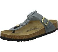BIRKENSTOCK Pantoletten 1031751 Gizeh Braided basalt gray normal 37 EU