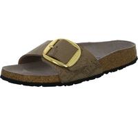BIRKENSTOCK Pantoletten 1032935 Madrid Big Buckle python gray taupe schmal 42 EU