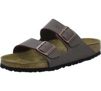Birkenstock Classic Arizona Birko-Flor 151181, Pantoletten, Braun (Mocca 650), 38 EU (5 UK)