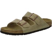 Birkenstock Arizona Soft Leather Oiled Sandale (Größe 38, beige)