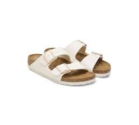 Birkenstock Pantoletten "Arizona BF" in Creme - Weite S - Größe 38 | Damen Pantoletten