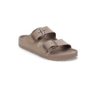 Birkenstock Pantoletten "Arizona Big Buckle" in Taupe - Weite S - Größe 40 | Damen Pantoletten