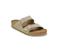 Birkenstock Pantoletten "Arizona" in Beige - Weite S - Größe 39 | Herren Hausschuhe