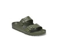 Birkenstock Damen Slides, Green, 37 EU Schmal