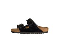 Birkenstock Arizona Damen Pantolette Birko-Flor Lack 37, Schmal, Patent Black