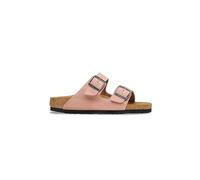 Birkenstock Arizona Suede Leather Sandalen schmal rosa braun - 39
