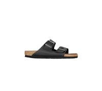 BIRKENSTOCK Classic Arizona Leder 552111, Pantoletten, Schwarz (Schwarz 49), 42 EU (8 UK)
