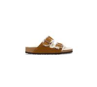 BIRKENSTOCK Pantoletten ARIZONA SHEARLING camel | 38
