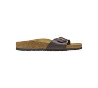 Birkenstock - Pantoletten aus Synthetischem Material - Madrid Birko-Flor Dark Brown für Herren aus Leder - Größe 43 - Braun Braun 43