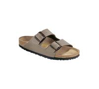 Birkenstock Classic Arizona Birko-Flor, Unisex-Erwachsene Pantoletten, Grau (Stone), 40 EU