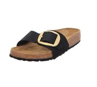 BIRKENSTOCK Pantoffeln Madrid Big Buckle in Schwarz 40