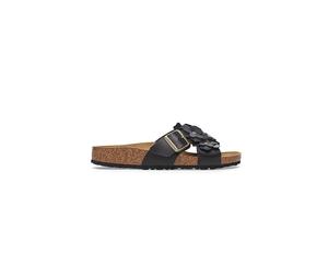 BIRKENSTOCK Pantoletten SIENA FLOWERS schwarz | 36