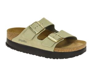 Birkenstock papillio Arizona Flex Pantolette grün Schmal 1026971 - Größe 43