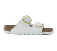 Birkenstock Patent White Damen 40 Birkenstock Arizona Big Buckle
