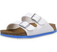 Birkenstock Pantoletten Arizona SL Birko-Flor Weiß Schmal Größe 36