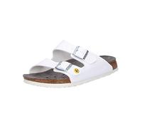 Birkenstock ESD-Sandale Arizona Weiß Weite schmal Größe 39