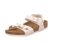 Birkenstock Rio AS Kids 1029570 25/34 anmutige perlweiss beige Mädchen Sandalen Schnallen Klett 34